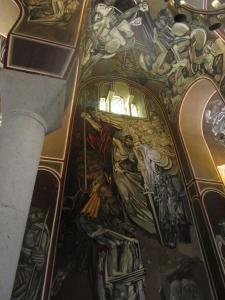Frescoes inside the Patriarchal Cathedral of the Holy Ascension of God - Veliko Tarnovo