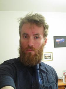 Homeless Dan - before the shave