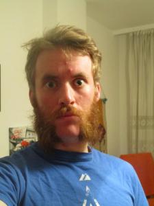 Homeless Dan - shave stage 1 - nutcase