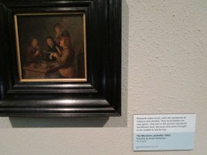 I want to meet whoever wrote the descriptions of these paintings inside the Kelvingrove Art Gallery and Museum - Glasgow